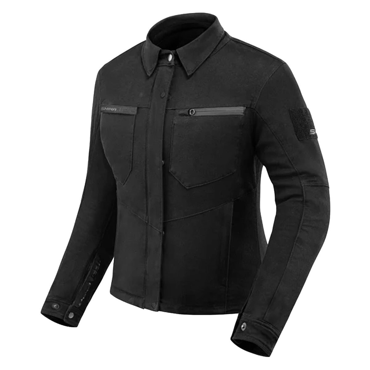 SHIMA GIRO CHAQUETA DE MOTO MUJER NEGRO