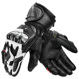 SHIMA RS-3 GUANTES DE MOTO HOMBRE NEGRO BLANCO