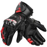 SHIMA RS-3 GUANTES DE MOTO HOMBRE NEGRO ROJO
