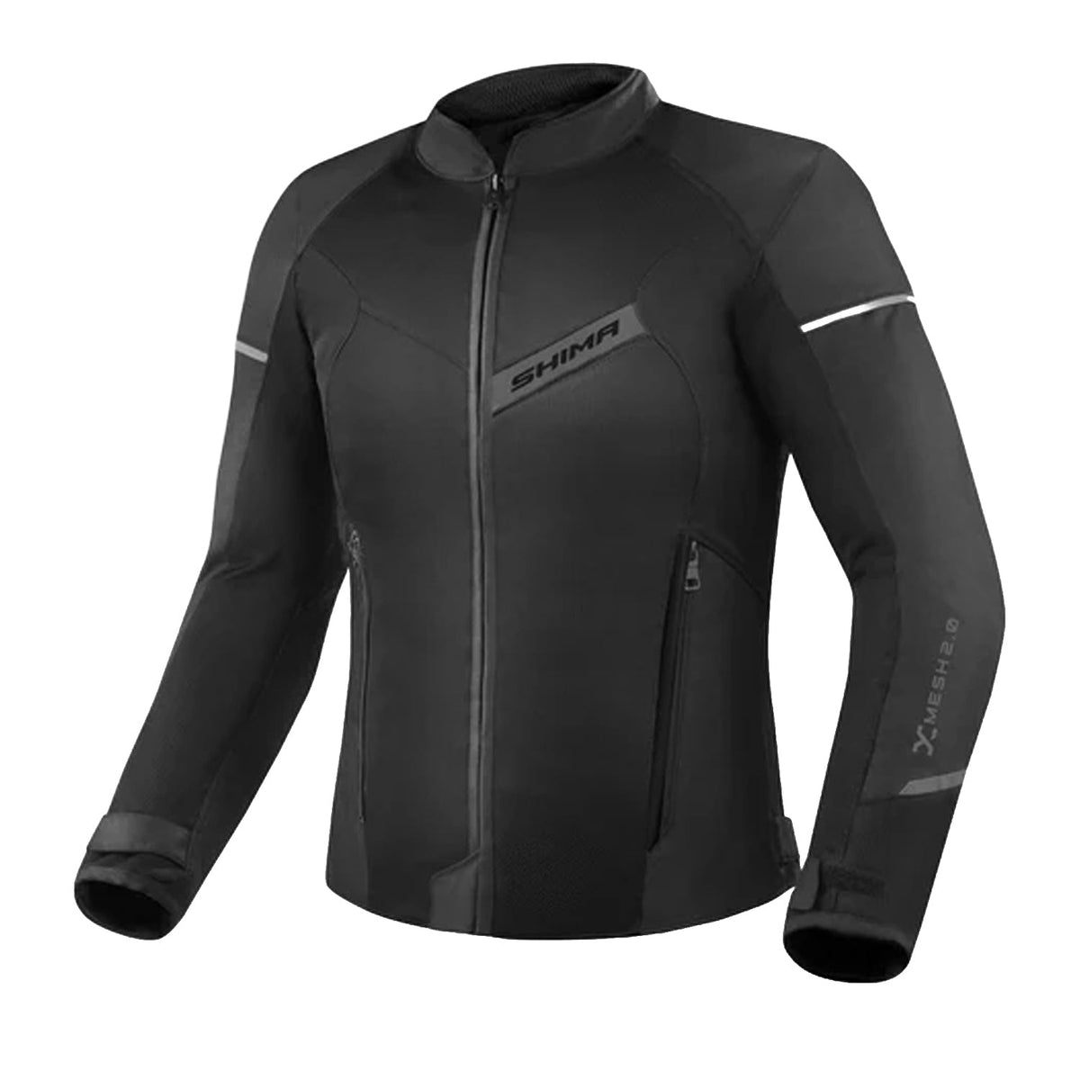SHIMA X-MESH 2.0 CHAQUETA DE MOTO HOMBRE NEGRO