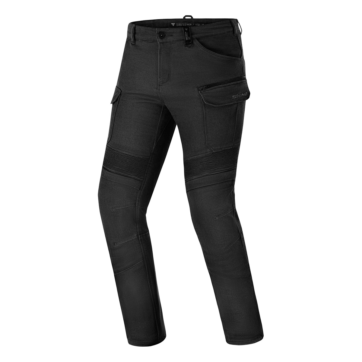 SHIMA GIRO 3.0 MAN JEANS DE MOTO NEGRO
