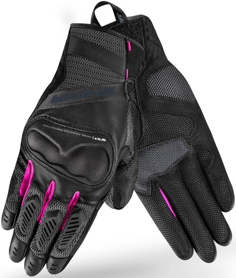 SHIMA HERO lADY GAUNTES DE MOTO ROSA
