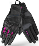 SHIMA HERO lADY GAUNTES DE MOTO ROSA