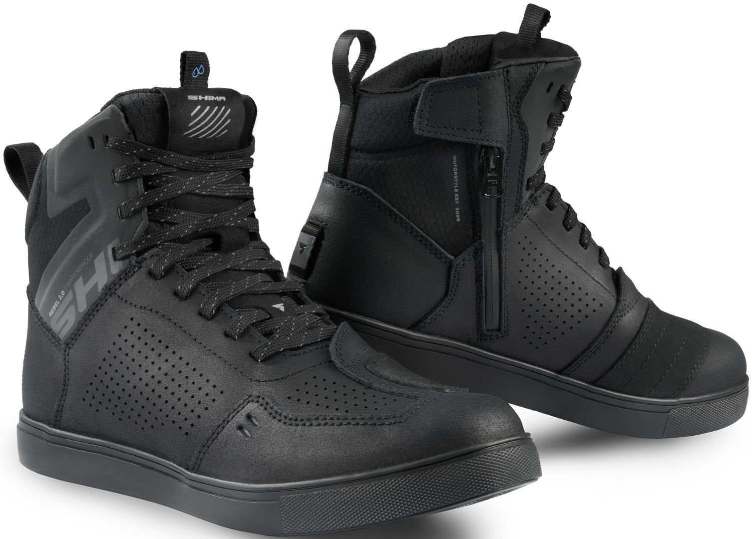 Shima Rebel 2.0 Wp Lady Bota Negra - SECURTEX MOTOR S.L (t/a MaximoMoto)