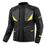 SHIMA RUNNER TEXTILE CHAQUETA HOMBRE BLACK/AMARILLO FLUO