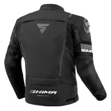 SHIMA SOLID 2.0 CHAQUETA TEXTIL DE MOTO HOMBRE NEGRO