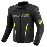 SHIMA SOLID 2.0 VENTED CHAQUETA TEXTIL DE MOTO HOMBRE FLUO