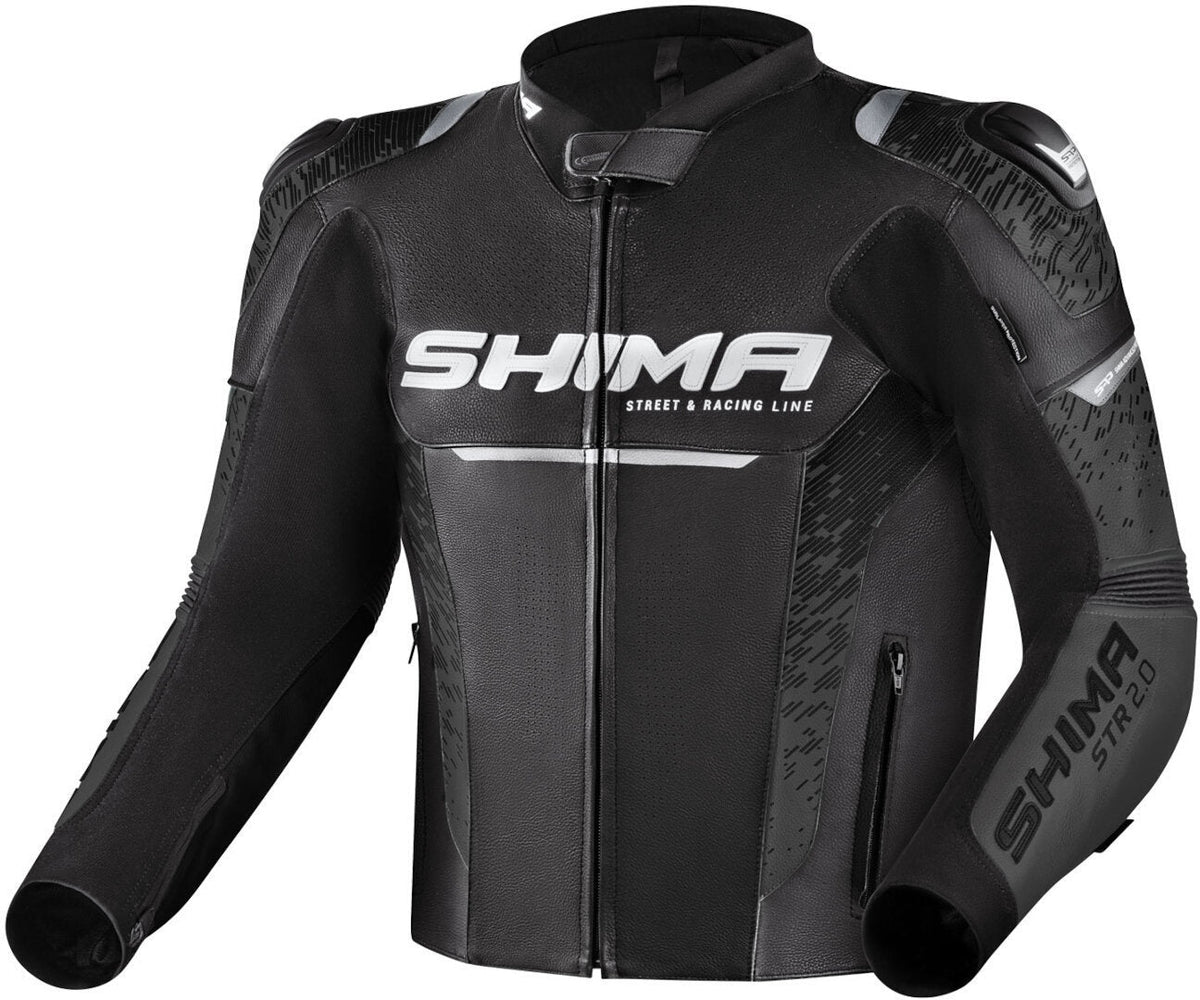 SHIMA STR 2.0 JACKET JACKET BLACK - SECURTEX MOTOR S.L (t/a MaximoMoto)