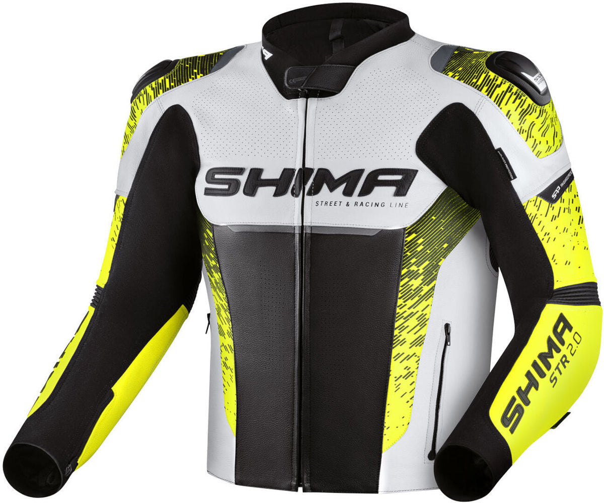 SHIMA STR 2.0 CHAQUETA DE MOTO FLUO
