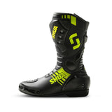 SHUA SUPER TECH CARRERES BOTAS DE MOTO NEGRE F,GROC