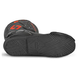 SHUA SUPER TECH CUIR CARRERES BOTAS DE MOTO NEGRE VERMELL