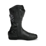 SHUA SUPER TECH CUIR CARRERES BOTASS DE MOTO NEGRE
