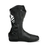 SHUA SUPER TECH CUIR CARRERES BOTAS DE MOTO NEGRE BLANC