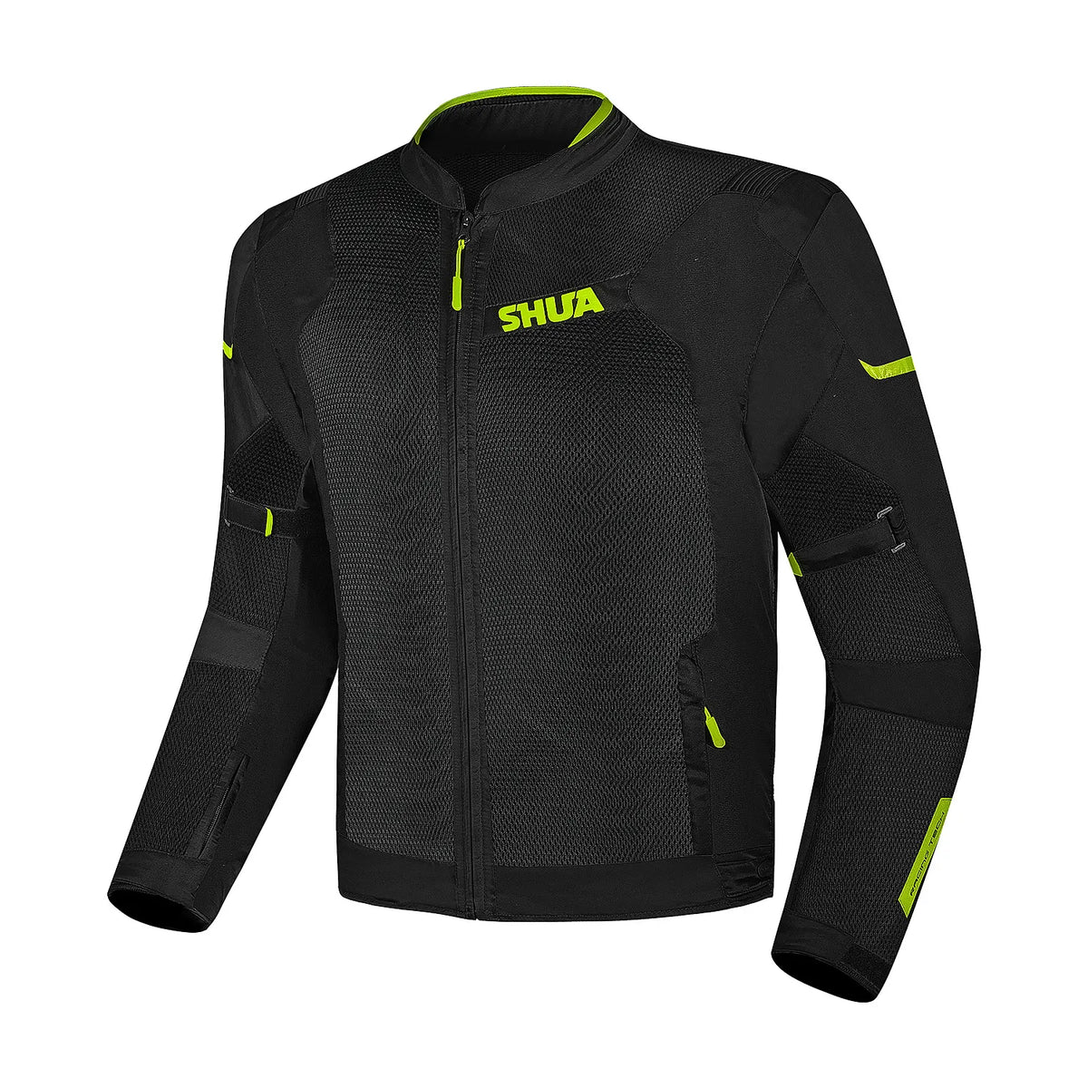 SHUA GRAVITY MESH 2.0 JAQUETE DE MOTO HOMES NEGRE GROC FLOU