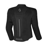 SHUA GRAVITY MESH 2.0 JAQUETE DE MOTO HOMES NEGRE GRIS