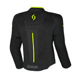SHUA GRAVITY MESH 2.0 JAQUETE DE MOTO HOMES NEGRE GROC FLOU
