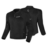 SHUA GRAVITY MESH 2.0 JAQUETE DE MOTO HOMES NEGRE GRIS