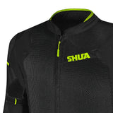 SHUA GRAVITY MESH 2.0 JAQUETE DE MOTO HOMES NEGRE GROC FLOU
