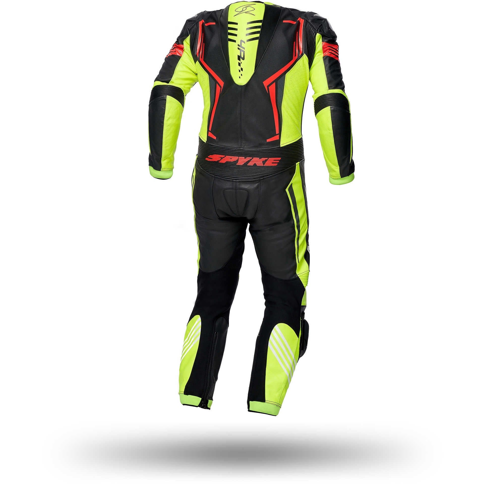 SPYKE - ASSEN RACE 2.0 1PC SUIT BLK/YELLOW FLUO/RED FLUO - Mono