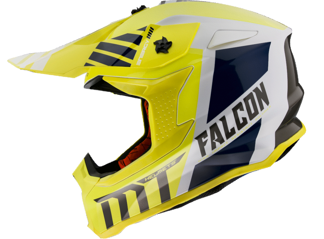 MT MX802 FALCON WARRIOR A3 BLANCO AMARILLO