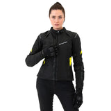 SHIMA RUSH 2.0 IMPERMIABLE CHAQUETA DE MOTO MUJER ROSA