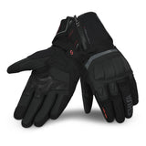 SHUA THERMAL THAW GUANTES DE MOTO NEGRO ROJO