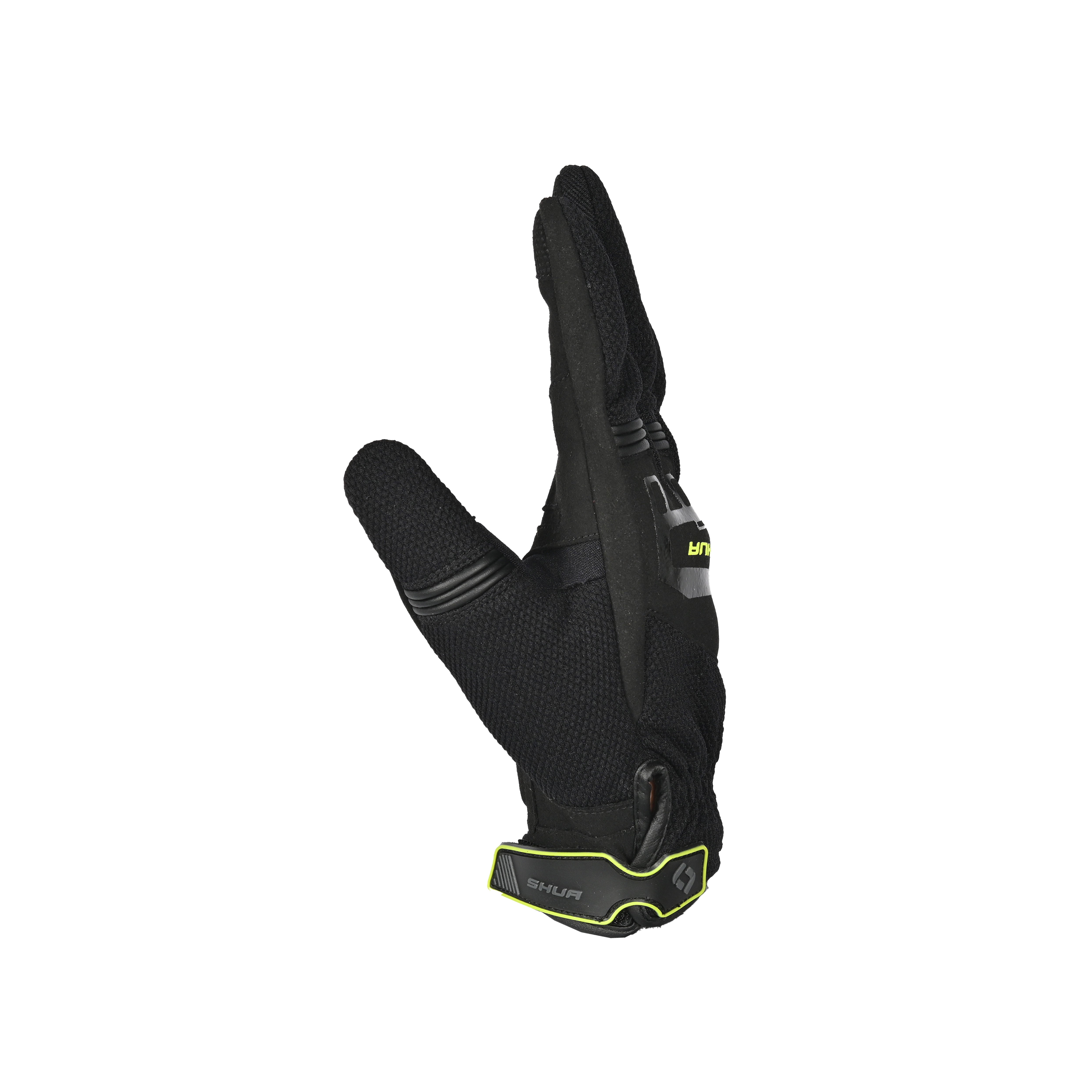 Shua - Sea Breeze Guantes Nero/F.Amarillo-GUANTES-Maximo Moto