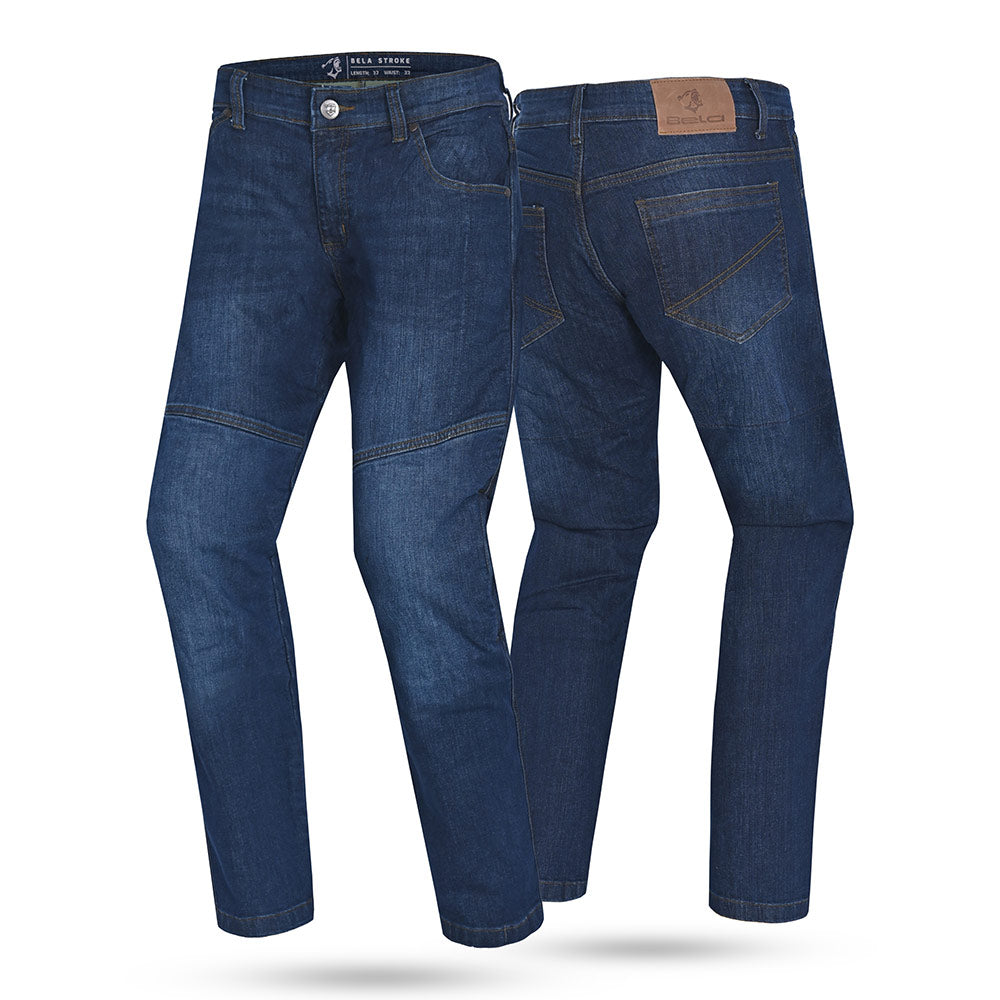 BELA - PANTALÓN TEXTIL STROKE (MXD-406) AZUL SUCIO