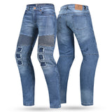 BELA Pantalon Textil Piston Denim 34L Jeans Azul