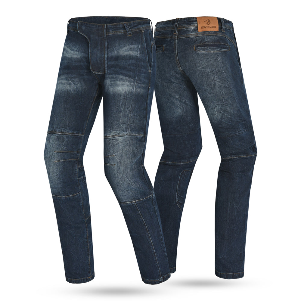 BELA - Pantalón Textil Parker Azul
