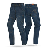 BELA - Pantalón Jeans Crack Azul Vaquero