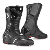 BELA - Botas Piel Strip Negro/Blanco - BOTAS