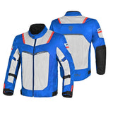 R-TECH SPIRAL MESH CHAQUETA DE MOTO VERANO HOMBRE AZUL NEGRO