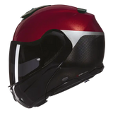 NOLAN X-1005 ULTRA CARBON Verniciatura Speciale 341 Casco Modular Rosso Viscerale