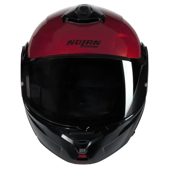 NOLAN X-1005 ULTRA CARBON Verniciatura Speciale 341 Casco Modular Rosso Viscerale