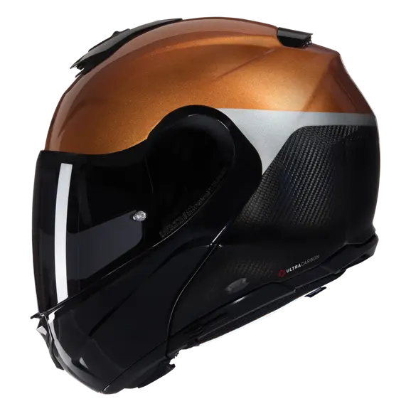 NOLAN X-1005 ULTRA CARBON VERNICIATURA SPECIALE 343 modular Casco Ocra
