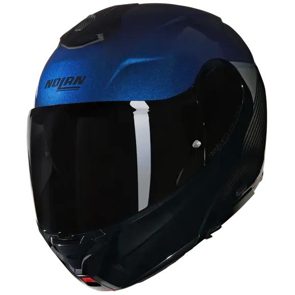 NOLAN X-1005 ULTRA CARBON VERNICIATURA SPECIALE 344 Modular Casco Azul Profundo