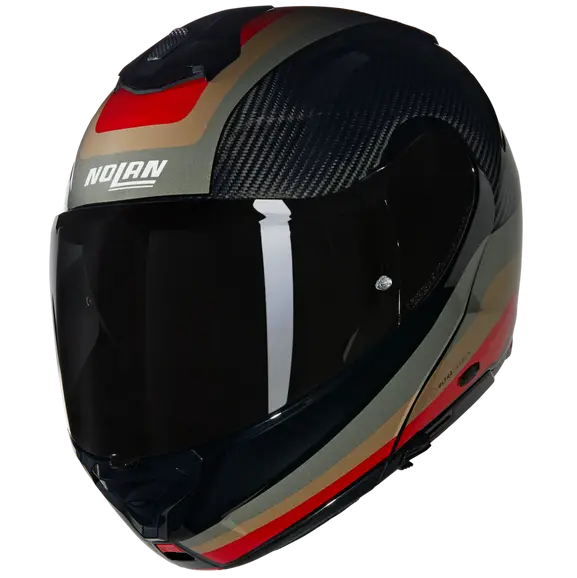 NOLAN X-1005 ULTRA CARBON VERNICIATURA SPECIALE 347 Modular Casco