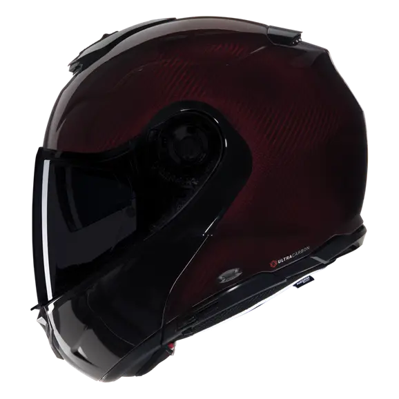NOLAN X-1005 ULTRA CARBON LIQUIDO 326 modular Casco Rosso liquido