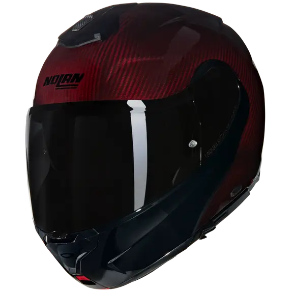 NOLAN X-1005 ULTRA CARBON LIQUIDO 326 modular Casco Rosso liquido