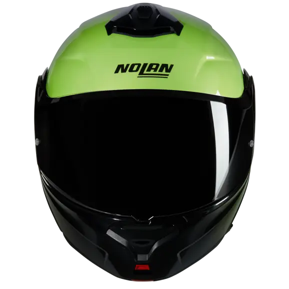NOLAN X-1005 ULTRA CARBON MIVEDI 329 Modular Casco Verde Impulso Nero