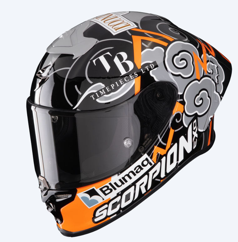 SCORPION EXO-R1 EVO AIR FIM RACING#1 Replica ARON 2024 INTEGRAL CASCO