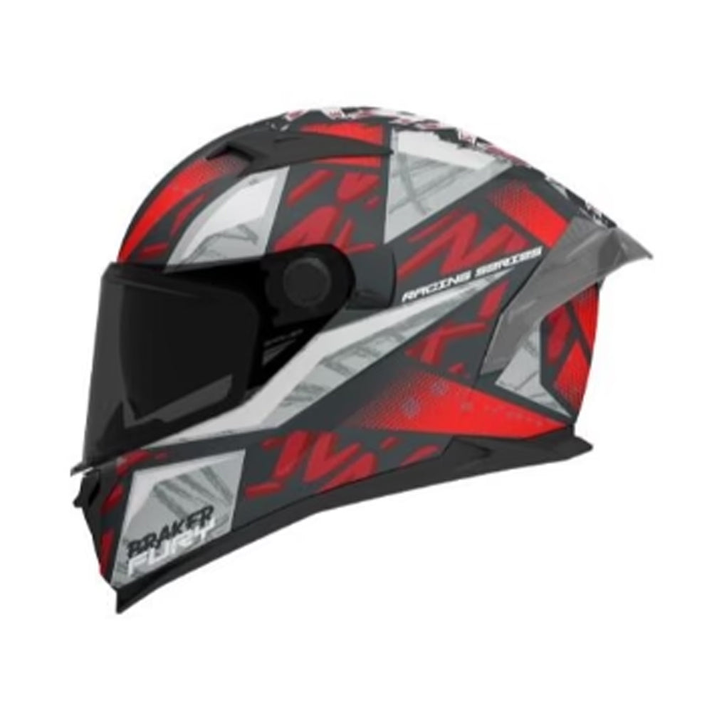MT Braker SV Fury C5 Casco Integral Para Moto De Turismo Brillante