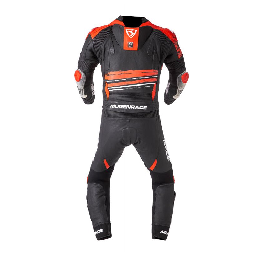 MUGENRACE MNR-2008 Rc-Max Due Traje Cuero Blanco Negro Rojo