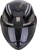 SCORPION EXO Tech Evo Furio de moto Casco modular Negro Camaleon