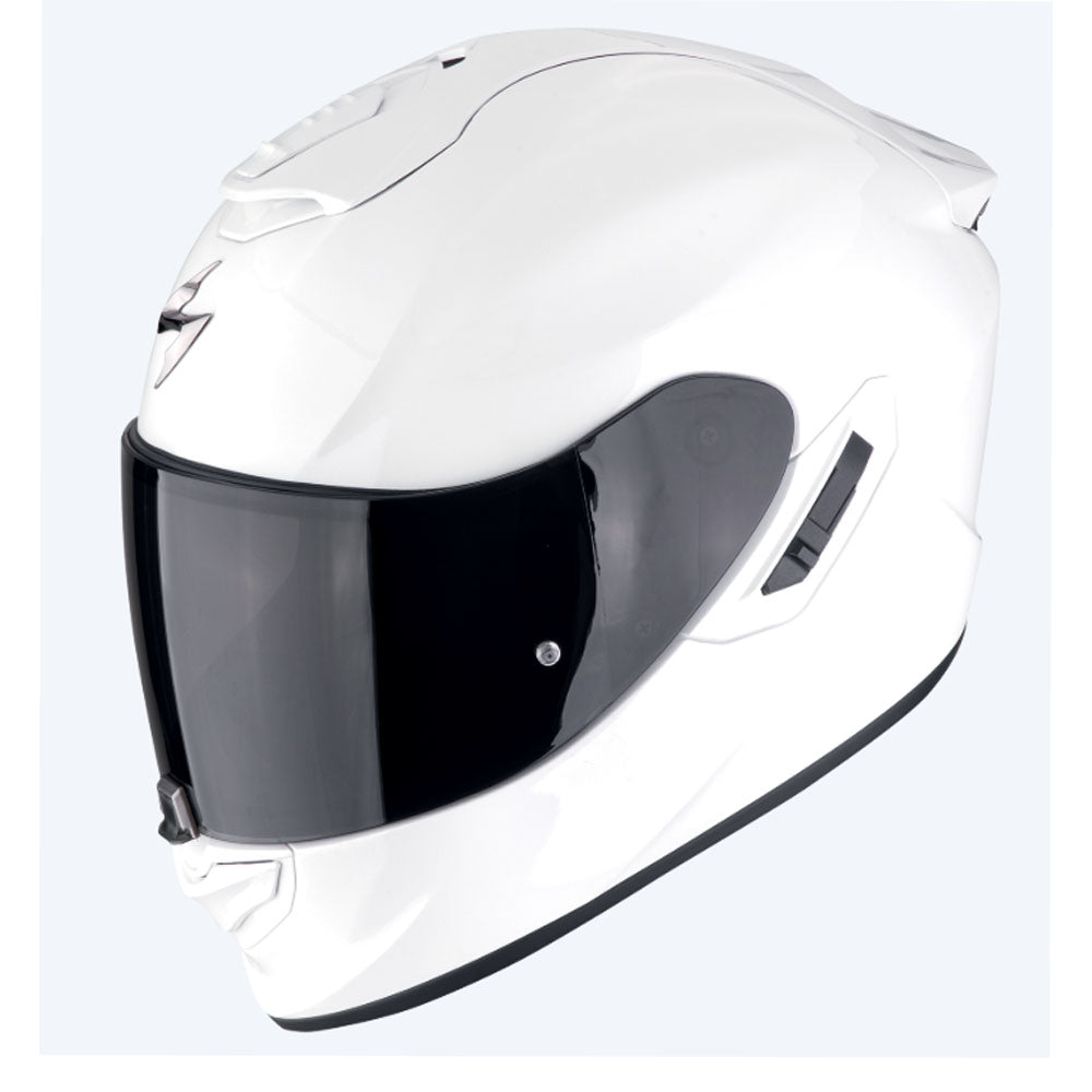 SCORPION EXO-1400 EVO AIR SOLID LIGERO CASCO BLANCO PREAL