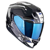 SCORPION EXO-520 EVO AIR RANKA INTEGRAL CASCO Negro-Blanco-Azul