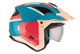 MT DISTRICT SV S ANALOG D7 CASCO ABERTO DE MOTO BRILLO