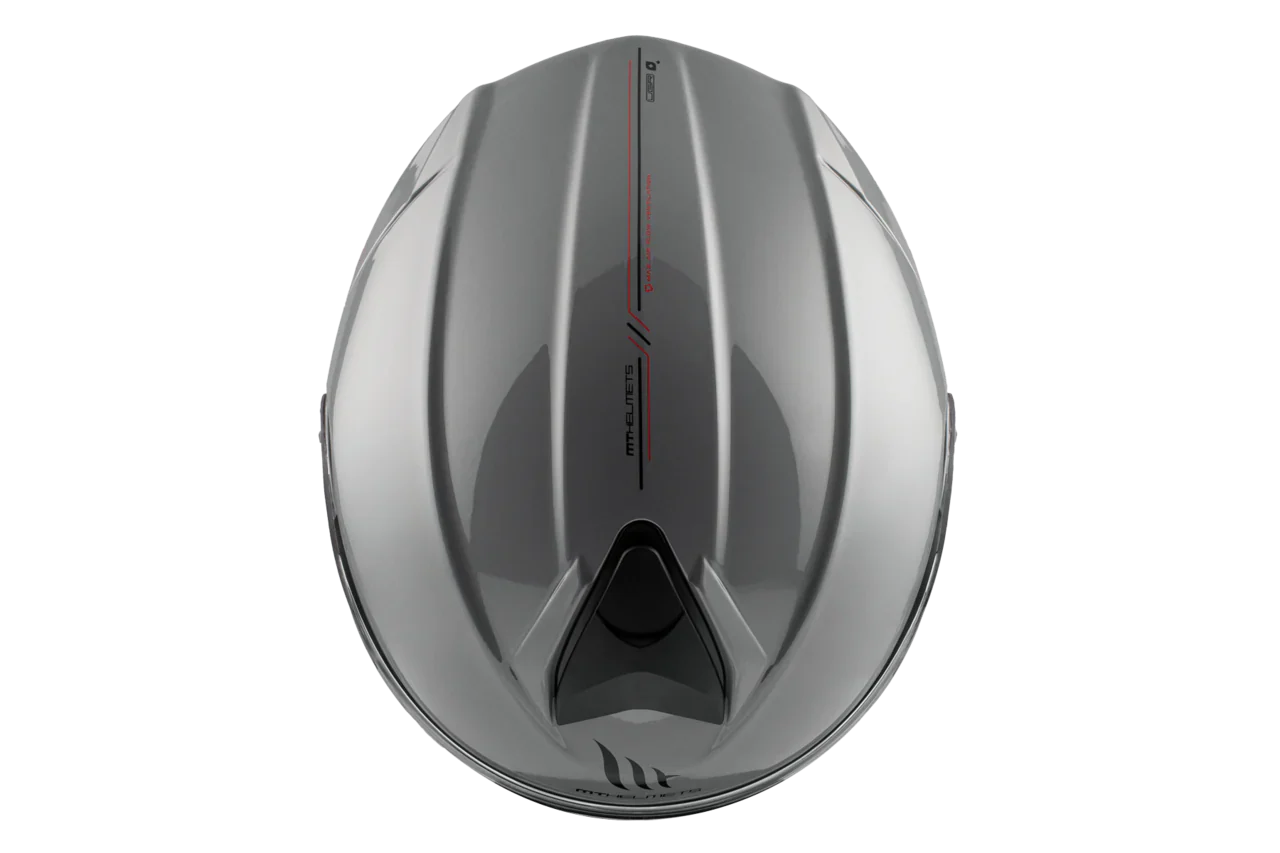 MT GENESIS SV SOLID A12 Gris Brillo - CASCO