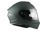 MT GENESIS SV SOLID A6 VERDE MATE Cascos de aventura - CASCO
